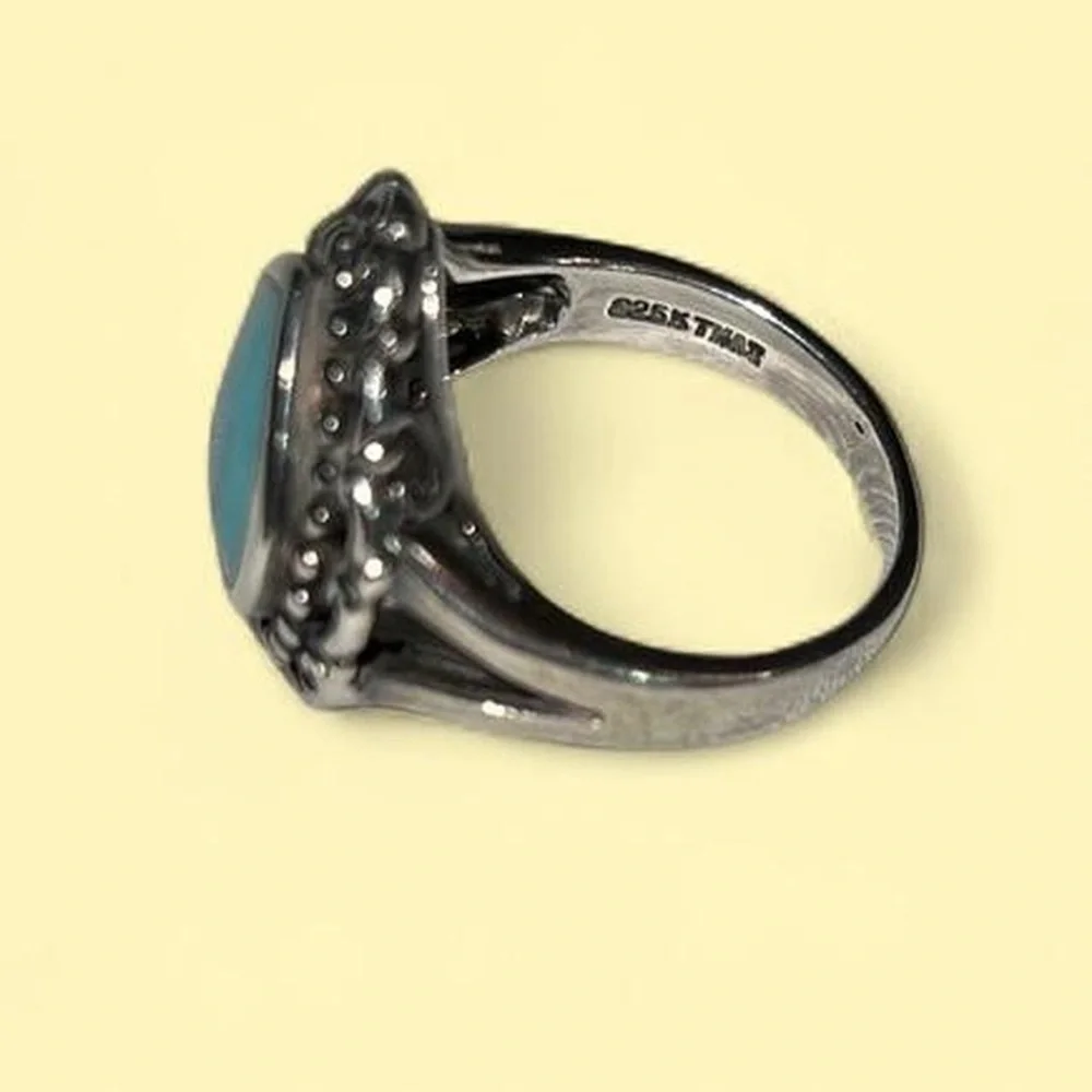 Sterling silver Turquoise heart